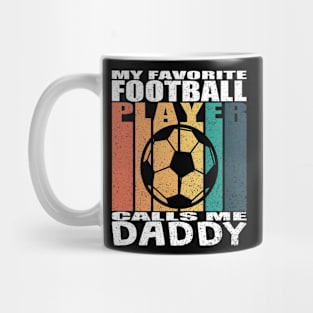 My Favorite Football Player Calls Me Daddy Cool Step Daddy Mug